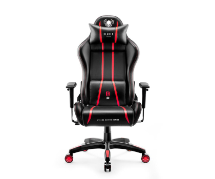 Mebel gamingowy Diablo Chairs X-One 2.0 Normal Size Czarno-czerwony